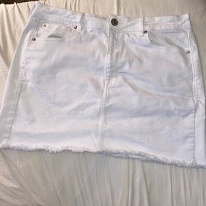 White American eagle skirt